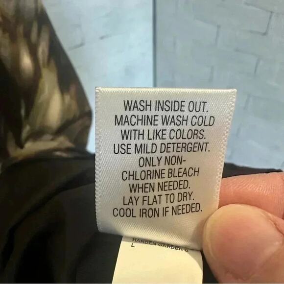 Simply Vera Vera Wang Black Abstract Flower sleeveless Dress asymmetrical - Picture 5 of 6